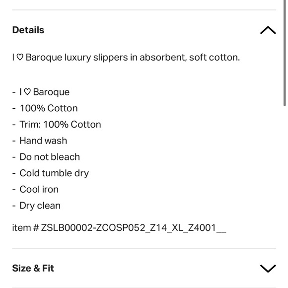 Versace Baroque slippers XL NWOT - Picture 9 of 9